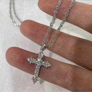 Silver Cross Necklace